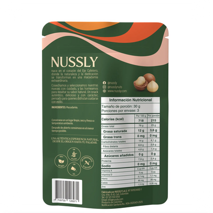 Macadamia natural - NUSSLY